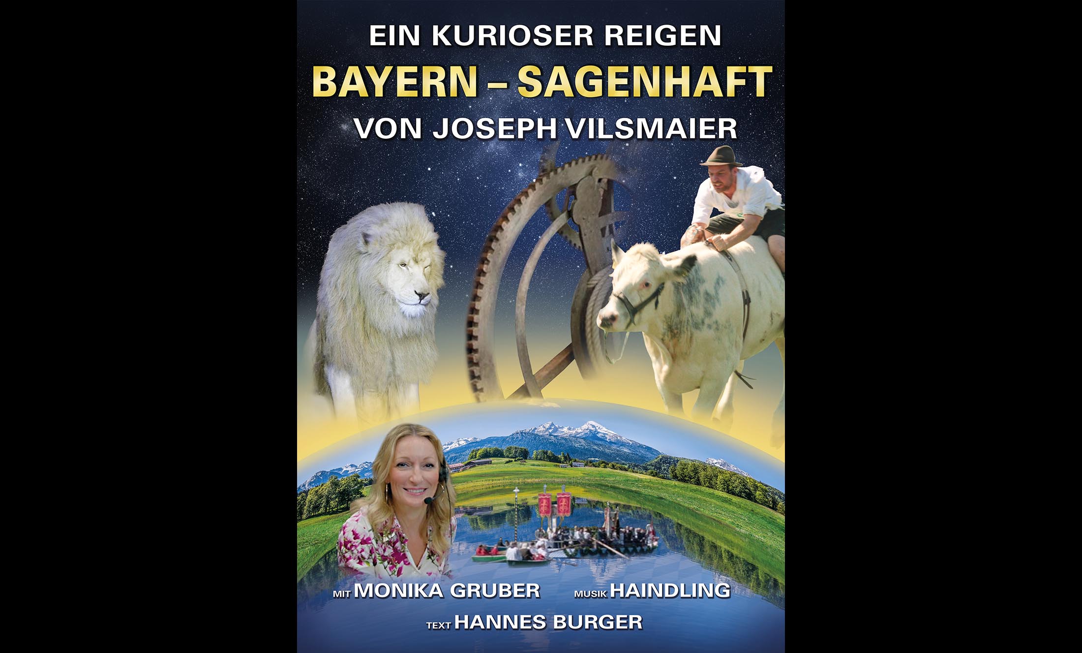 Illustration/Collage Filmplakat „Bayern Sagenhaft“ für Joseph Vilsmaier